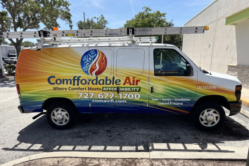 Comffordable Air Solutions HVAC work in Tampa Bay, FL